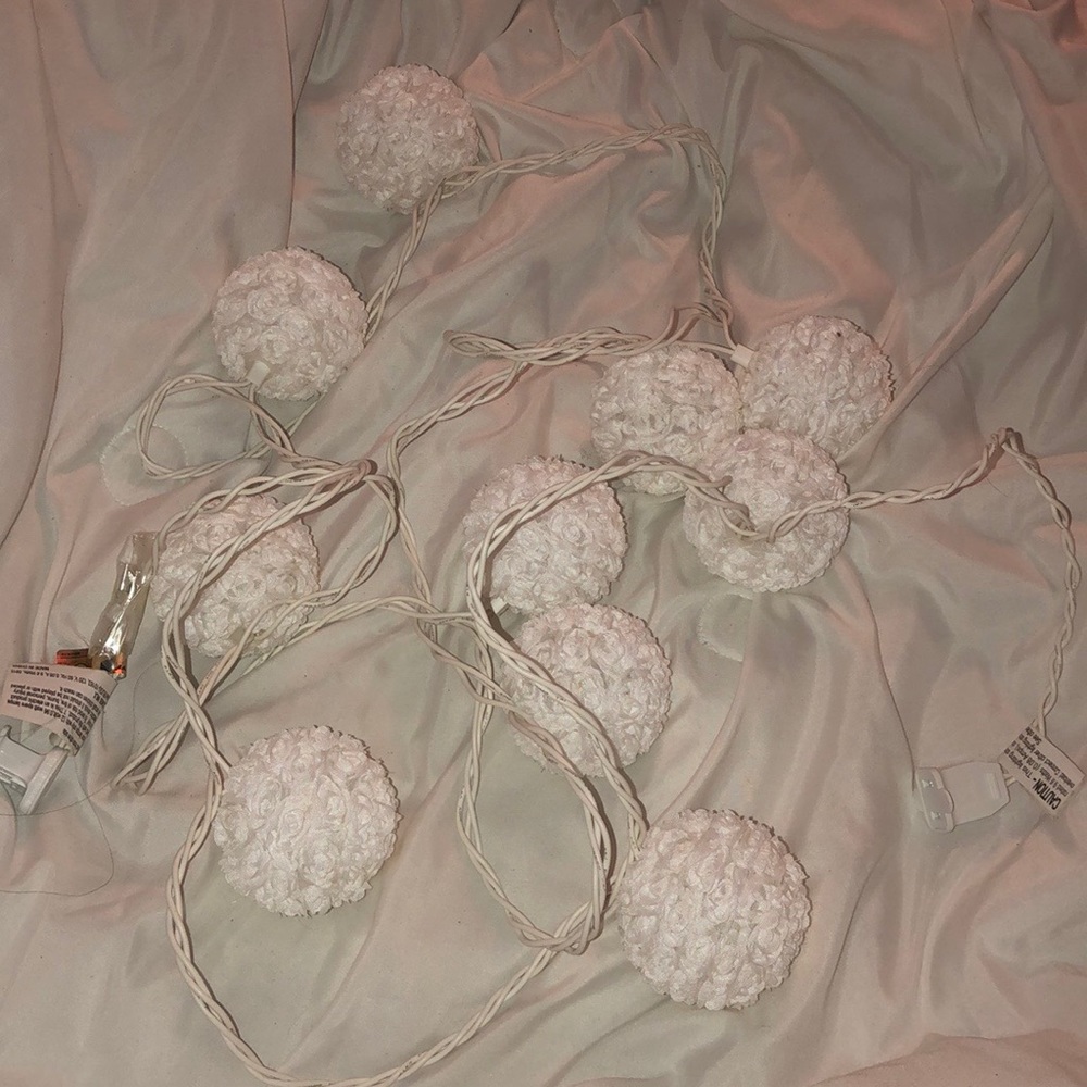 Floral White Lights
